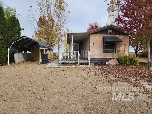 1220 N 4th St., Trlr 58, Parma, Idaho 83660, 2 Bedrooms, 2 Bathrooms, Residential For Sale, Price $67,000,MLS 98965886