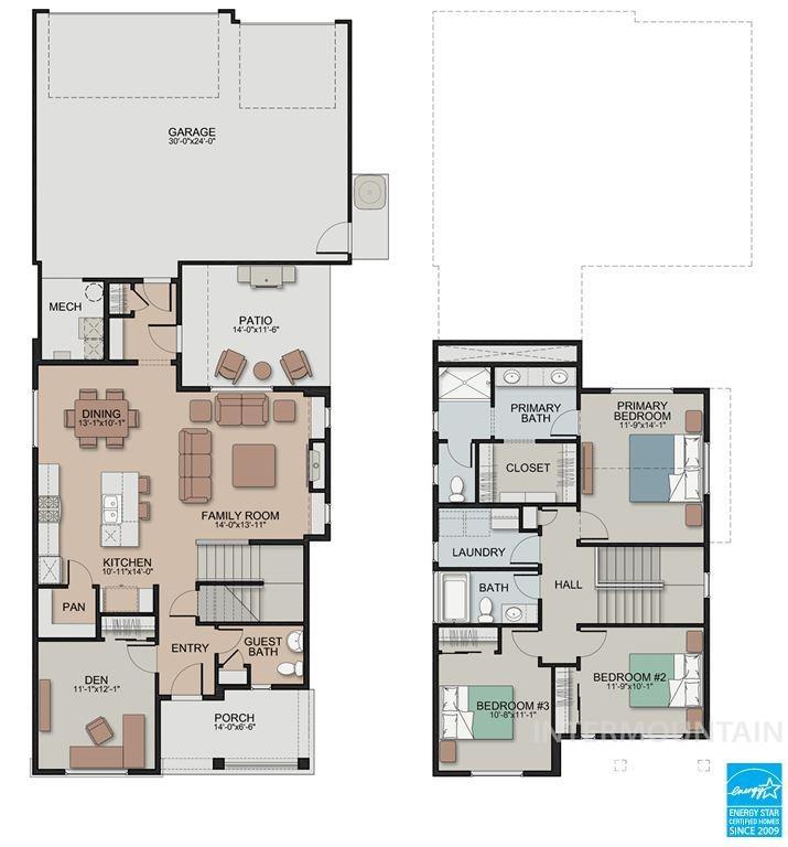 6037 S Hope Ave, Meridian, Idaho 83642, 3 Bedrooms, 2.5 Bathrooms, Residential For Sale, Price $535,500,MLS 98966518