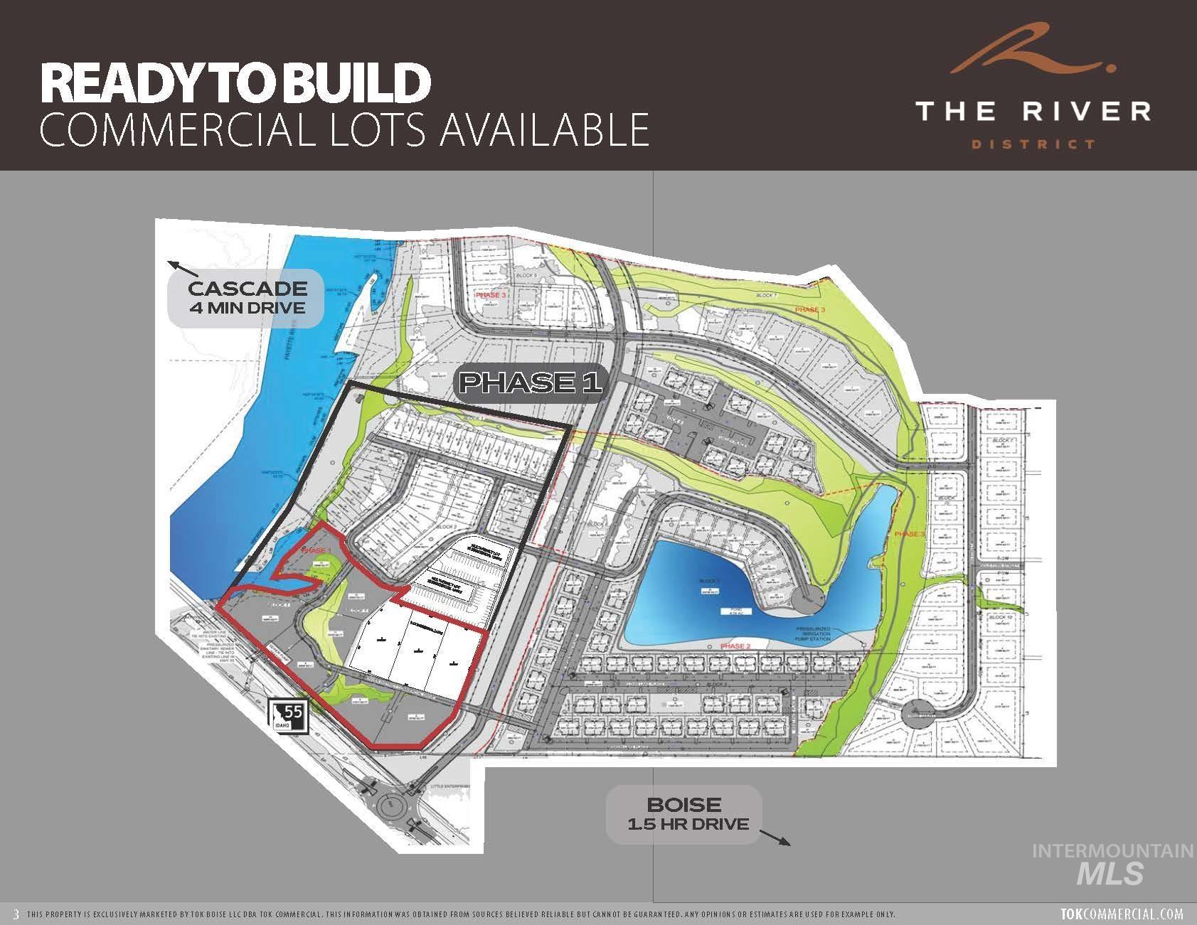 Lot 2 Blk 4 River District Drive, Cascade, Idaho 83611, Land For Sale, Price $387,795,MLS 98966583