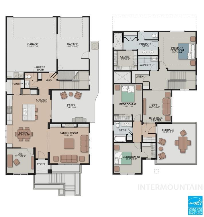 3374 W Neville Ranch Dr., Boise, Idaho 83714, 3 Bedrooms, 2.5 Bathrooms, Residential For Sale, Price $824,900,MLS 98966589