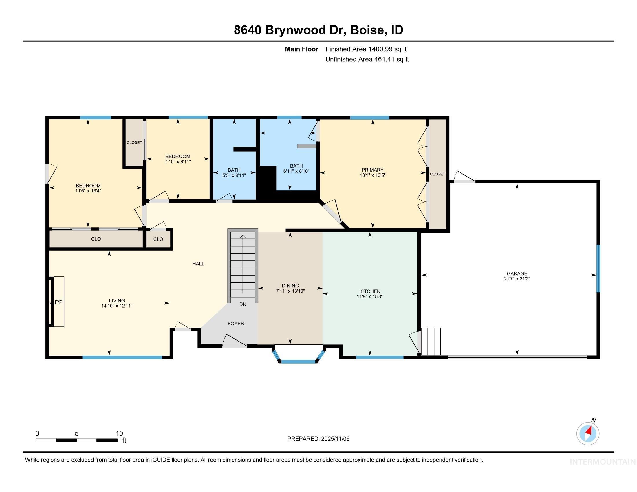 8640 W Brynwood, Boise, Idaho 83704, 5 Bedrooms, 3 Bathrooms, Residential For Sale, Price $635,000,MLS 98966977