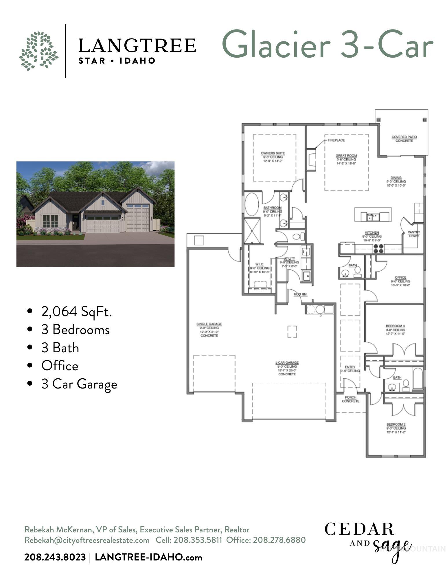 1710 N Green Pine Ln, Star, Idaho 83669, 4 Bedrooms, 2.5 Bathrooms, Residential For Sale, Price $589,900, 98967464