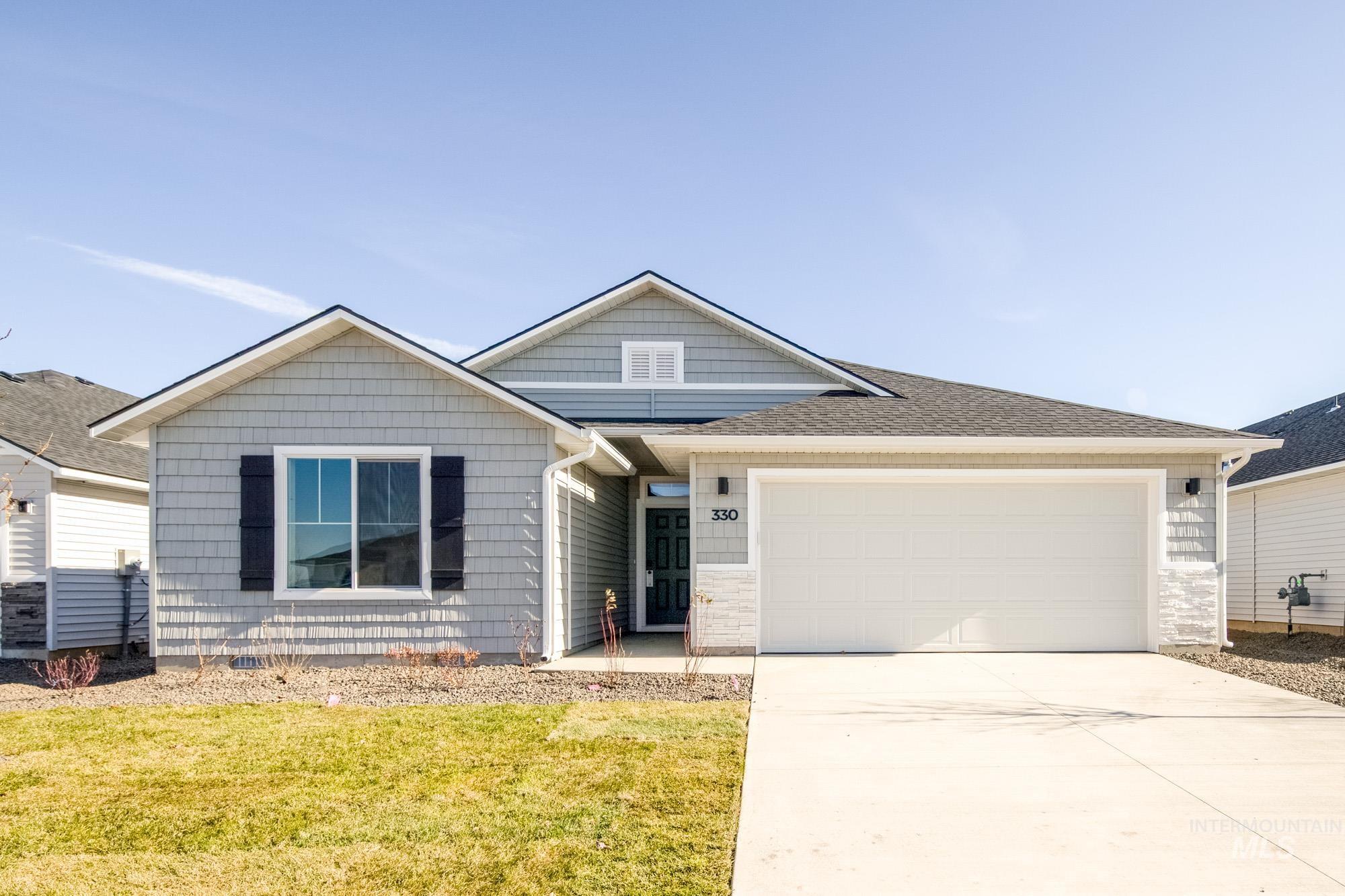 330 N Coltsfoot Ave, Kuna, Idaho 83634, 4 Bedrooms, 2 Bathrooms, Residential For Sale, Price $453,990,MLS 98967518