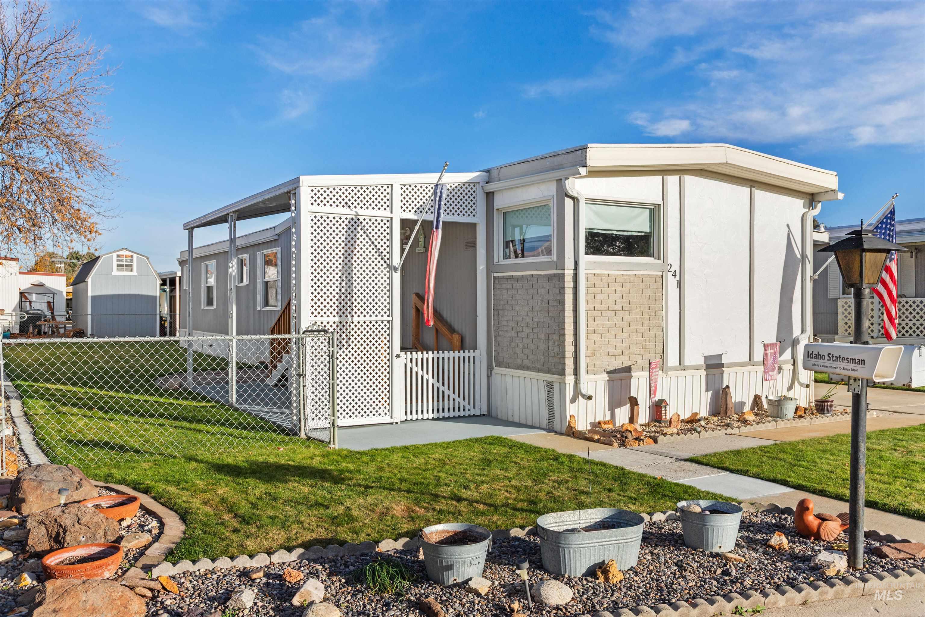 241 N. Checola Circle, Boise, Idaho 83713, 2 Bedrooms, 2 Bathrooms, Residential For Sale, Price $99,000,MLS 98967632