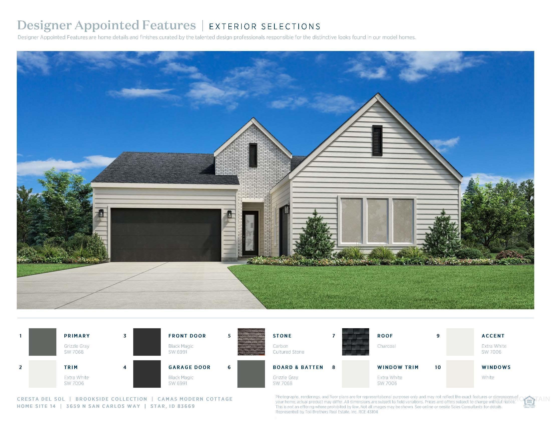 3659 N San Carlos Way, Star, Idaho 83669, 3 Bedrooms, 2.5 Bathrooms, Residential For Sale, Price $629,000,MLS 98967700