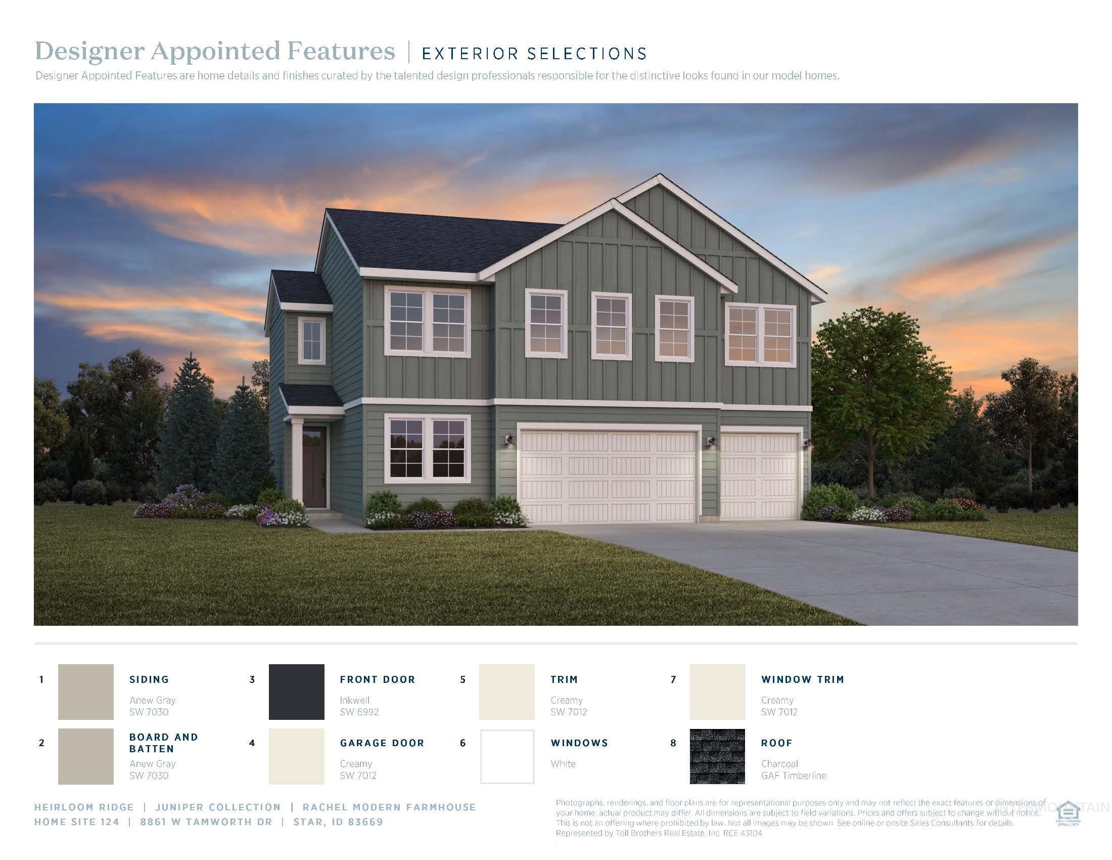 8861 W Tamworth Dr, Star, Idaho 83669, 5 Bedrooms, 4 Bathrooms, Residential For Sale, Price $645,000, 98968251