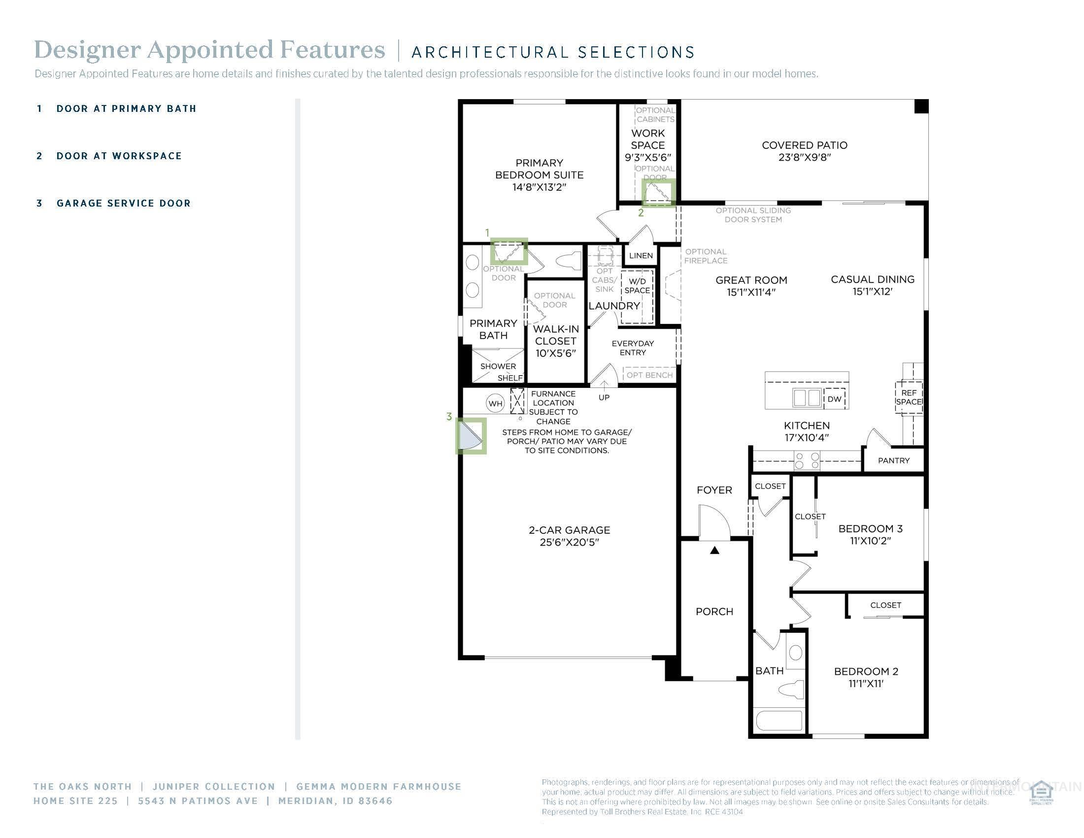 5543 N Patimos Ave, Meridian, Idaho 83646, 3 Bedrooms, 2 Bathrooms, Residential For Sale, Price $509,000,MLS 98968702