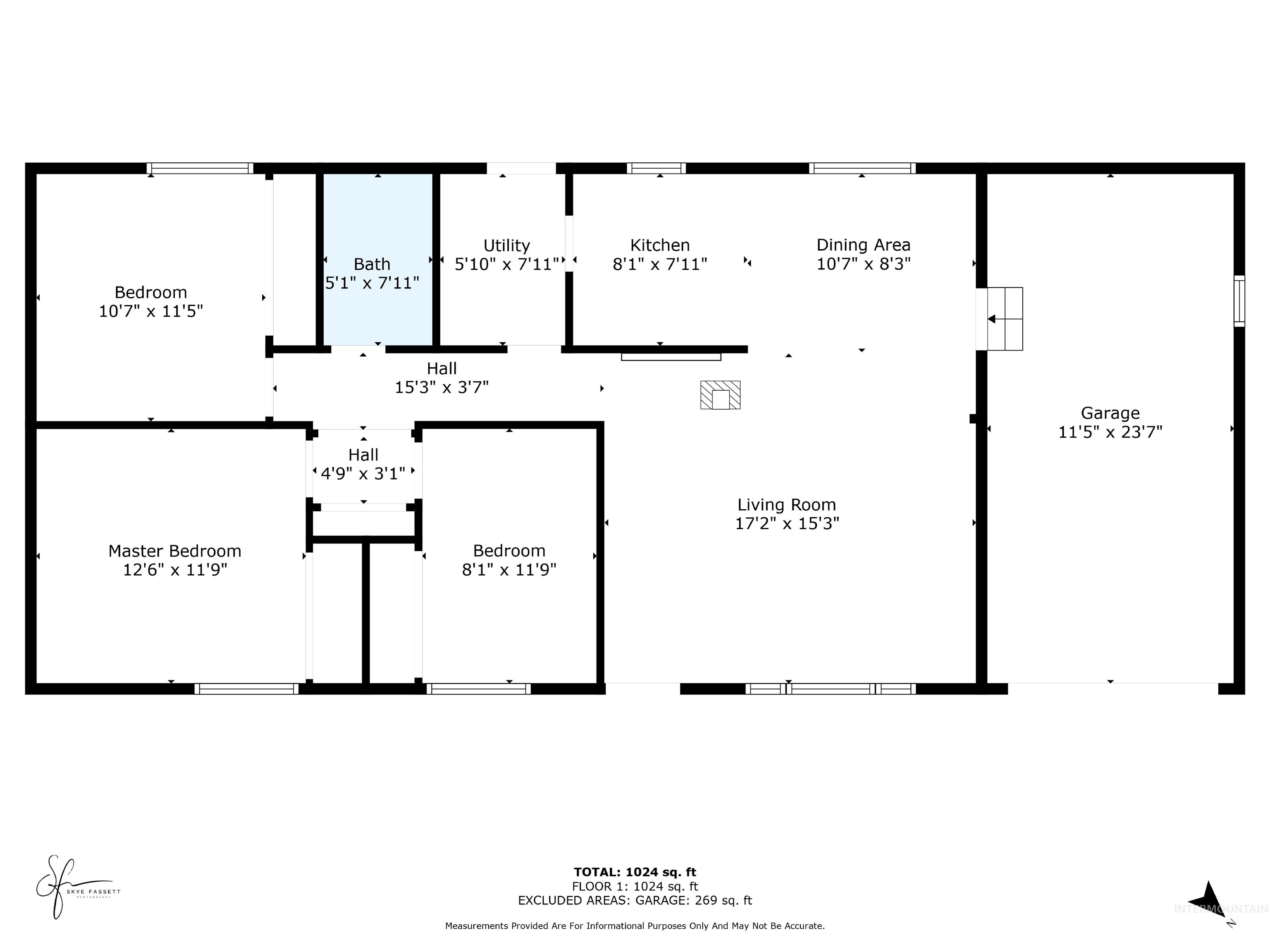 519 Wiseman, Hansen, Idaho 83338, 3 Bedrooms, 1 Bathroom, Residential For Sale, Price $265,000,MLS 98968823