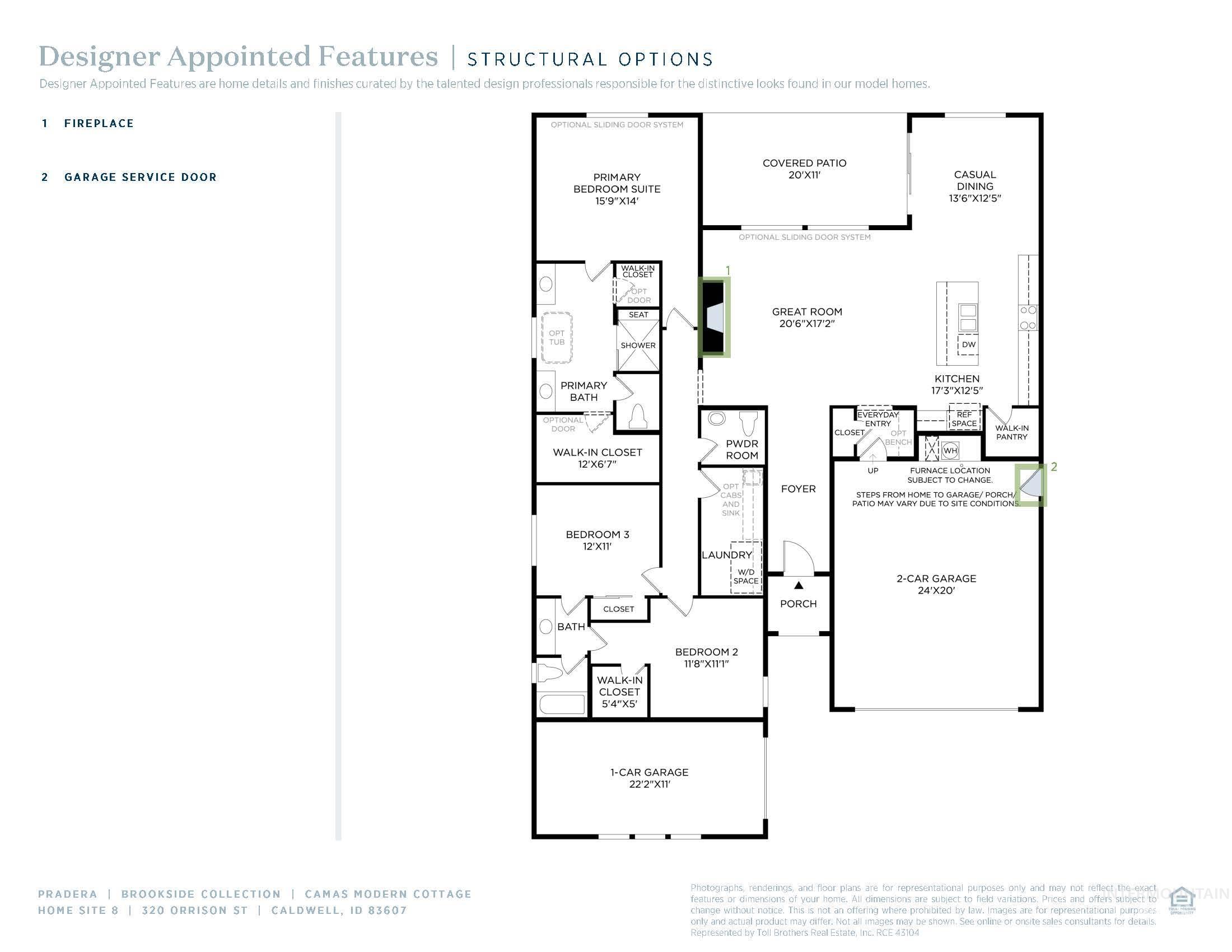 320 Orrison St, Caldwell, Idaho 83607, 3 Bedrooms, 2.5 Bathrooms, Residential For Sale, Price $484,000,MLS 98968933