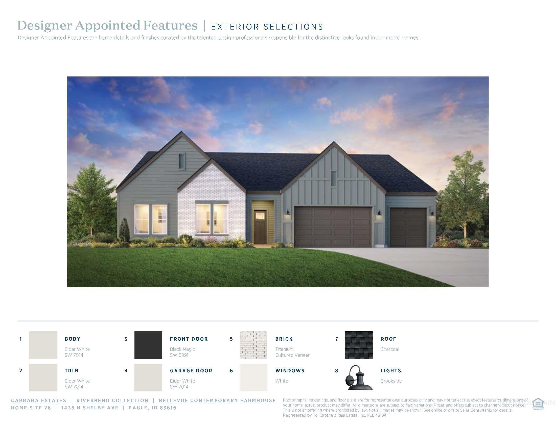 1435 N Shelby Ave, Eagle, Idaho 83616, 4 Bedrooms, 3.5 Bathrooms, Residential For Sale, Price $1,135,000,MLS 98968959