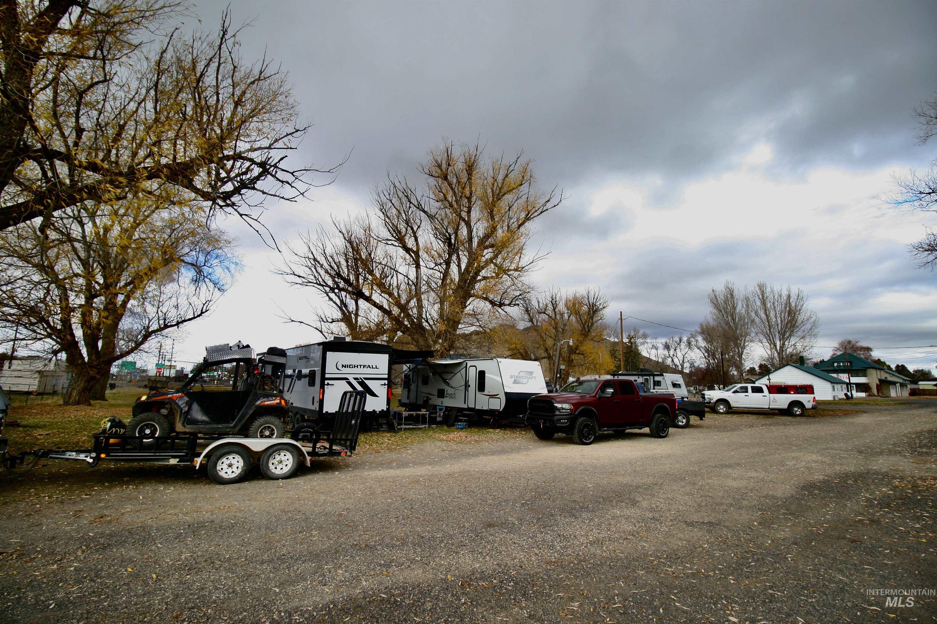 View of vehicle parking featuring a residential view