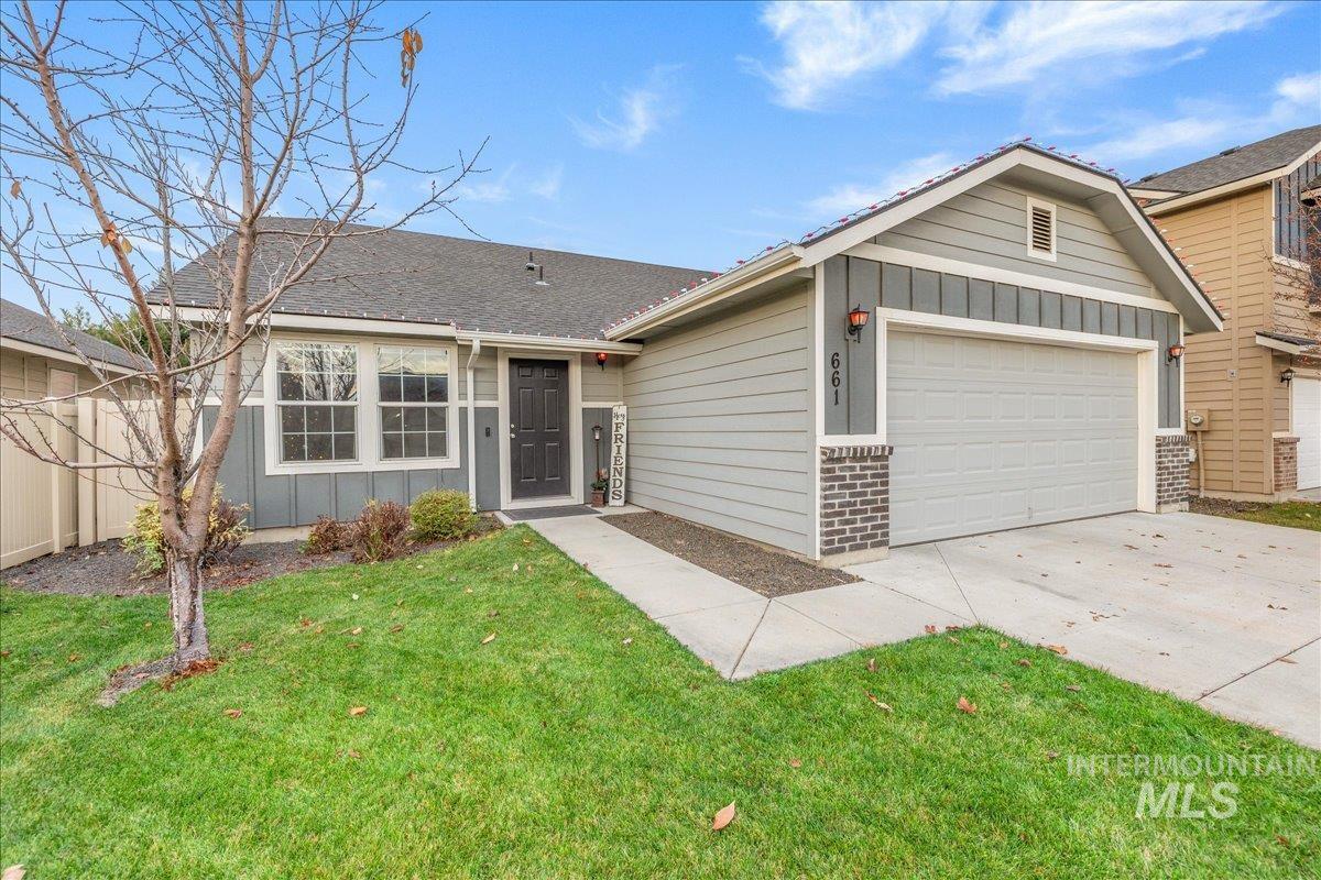 661 N Scotney Ave, Meridian, Idaho 83646, 3 Bedrooms, 2 Bathrooms, Residential For Sale, Price $419,900, 98968970