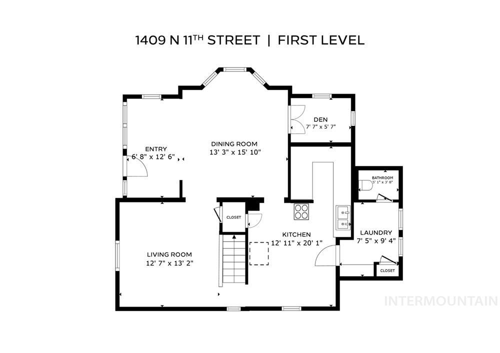 1409 N 11th St, Boise, Idaho 83702, 3 Bedrooms, 1.5 Bathrooms, Residential For Sale, Price $648,000,MLS 98969097