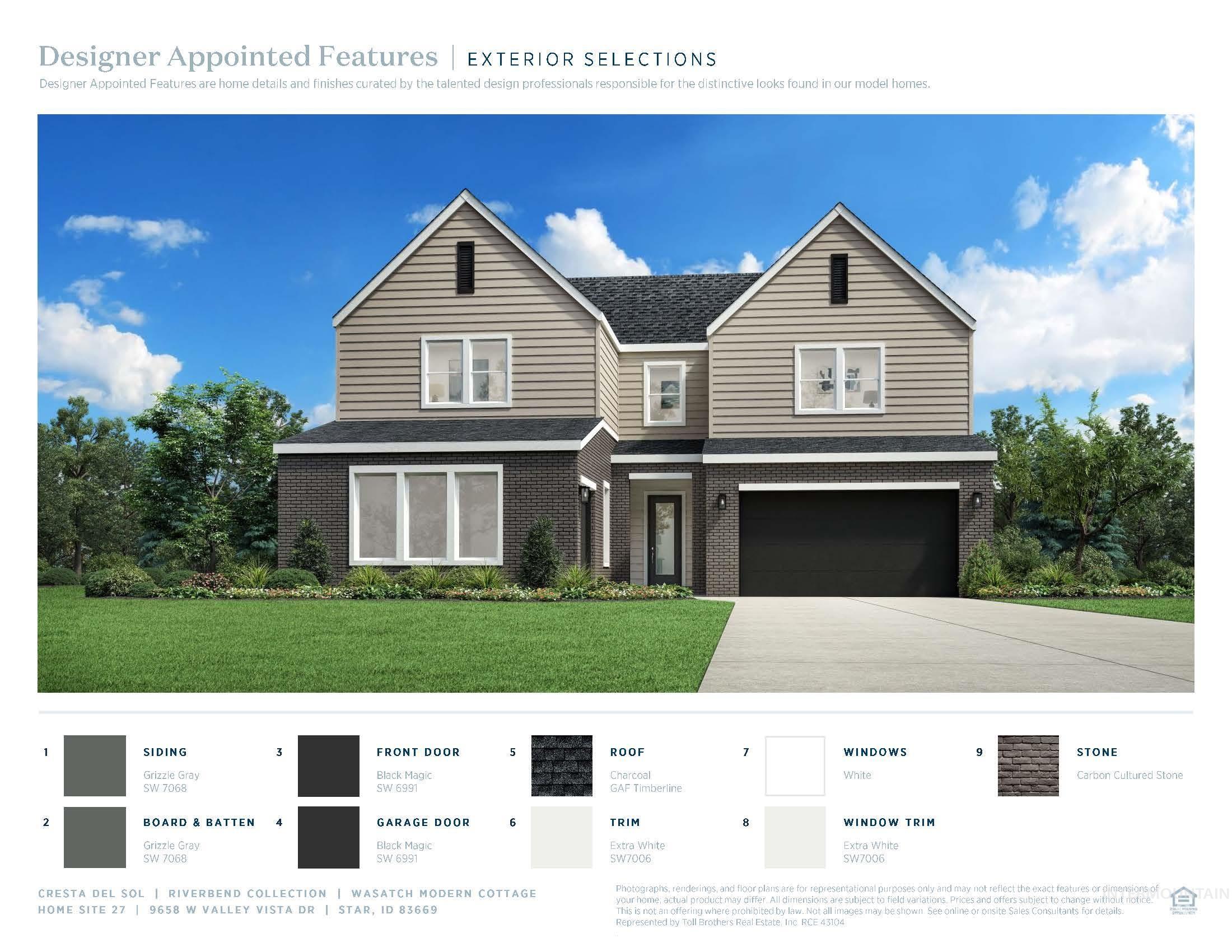 9658 W Valley Vista Dr, Star, Idaho 83669, 5 Bedrooms, 4 Bathrooms, Residential For Sale, Price $849,000,MLS 98969108