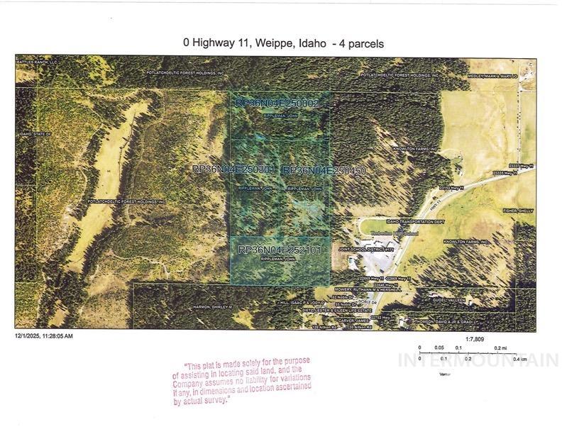 TBD Highway 11, Weippe, Idaho 83553, Land For Sale, Price $625,000, 98969140