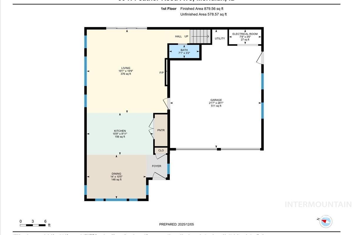 60 N Feather Reed Ave., Meridian, Idaho 83642, 4 Bedrooms, 2.5 Bathrooms, Residential For Sale, Price $615,000,MLS 98969215