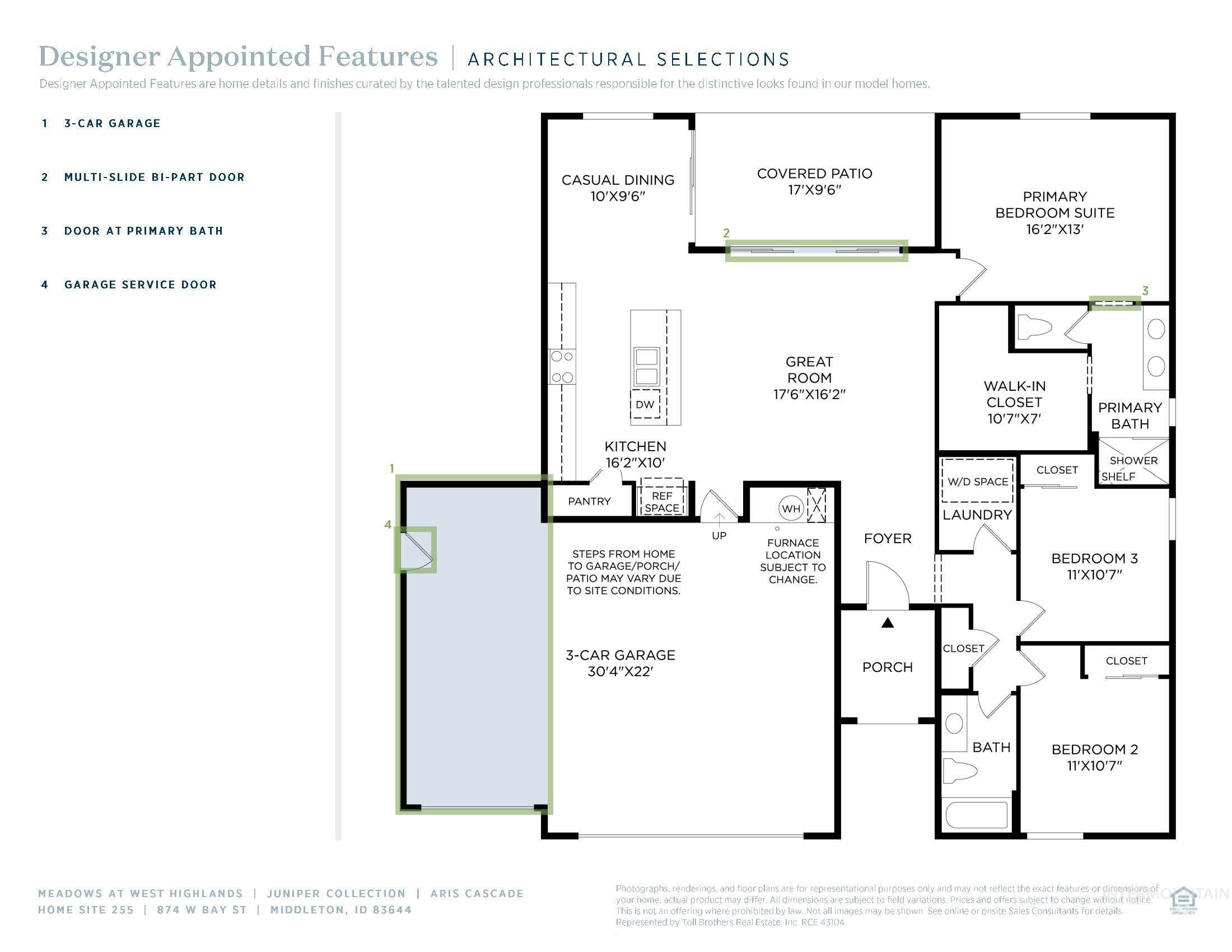 874 W Bay St, Middleton, Idaho 83644, 3 Bedrooms, 2 Bathrooms, Residential For Sale, Price $459,000,MLS 98969264