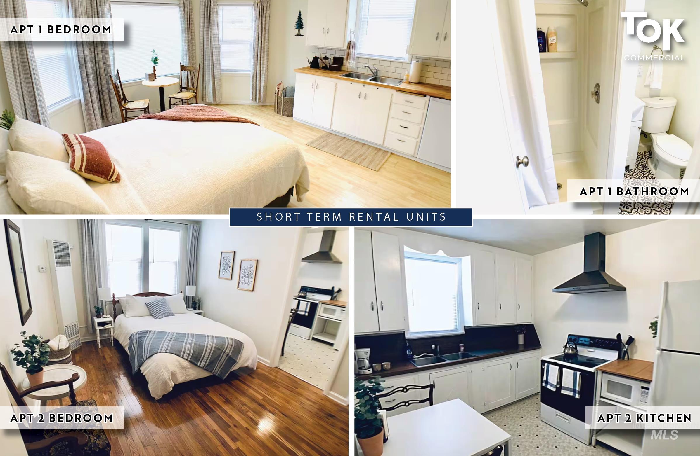 View of marketing collateral with multiple images