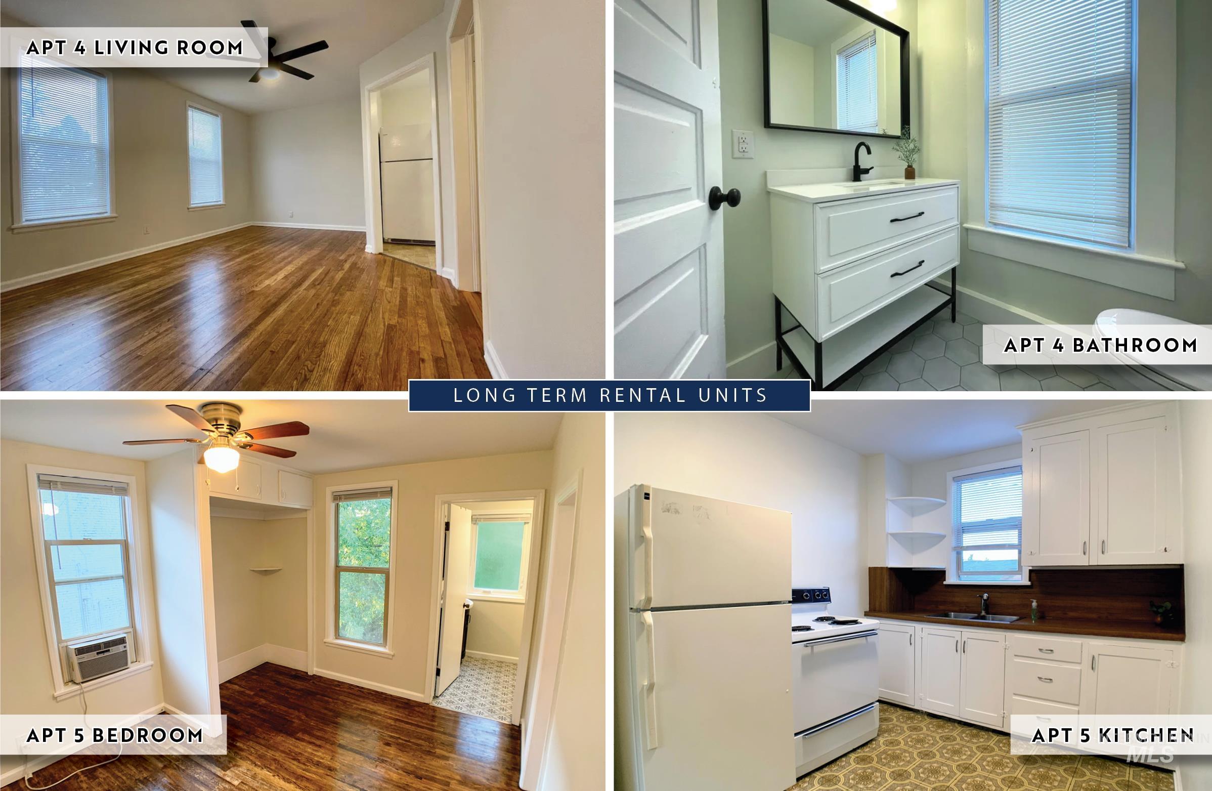 View of marketing collateral with multiple images