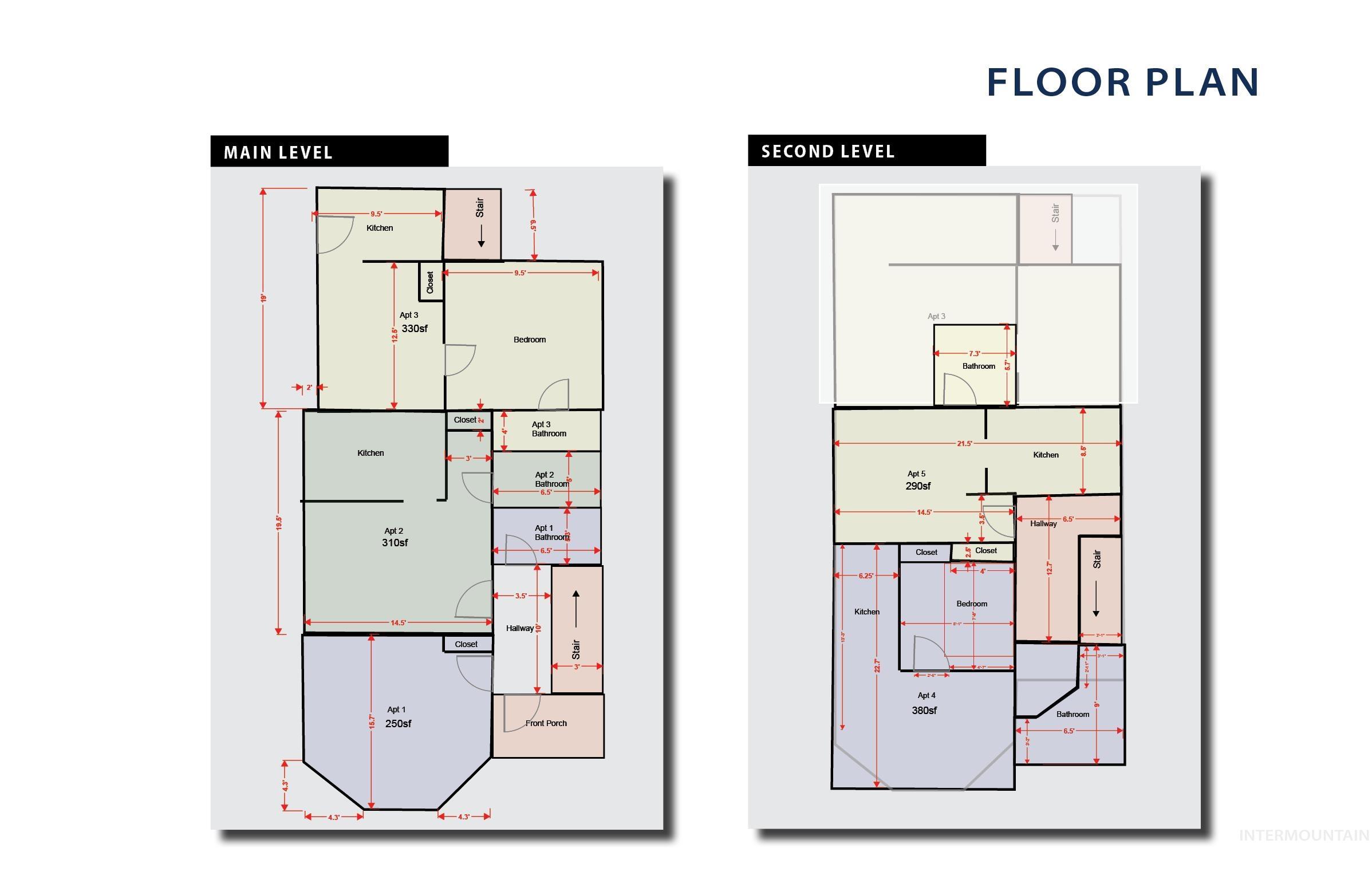View of floor plan / room layout