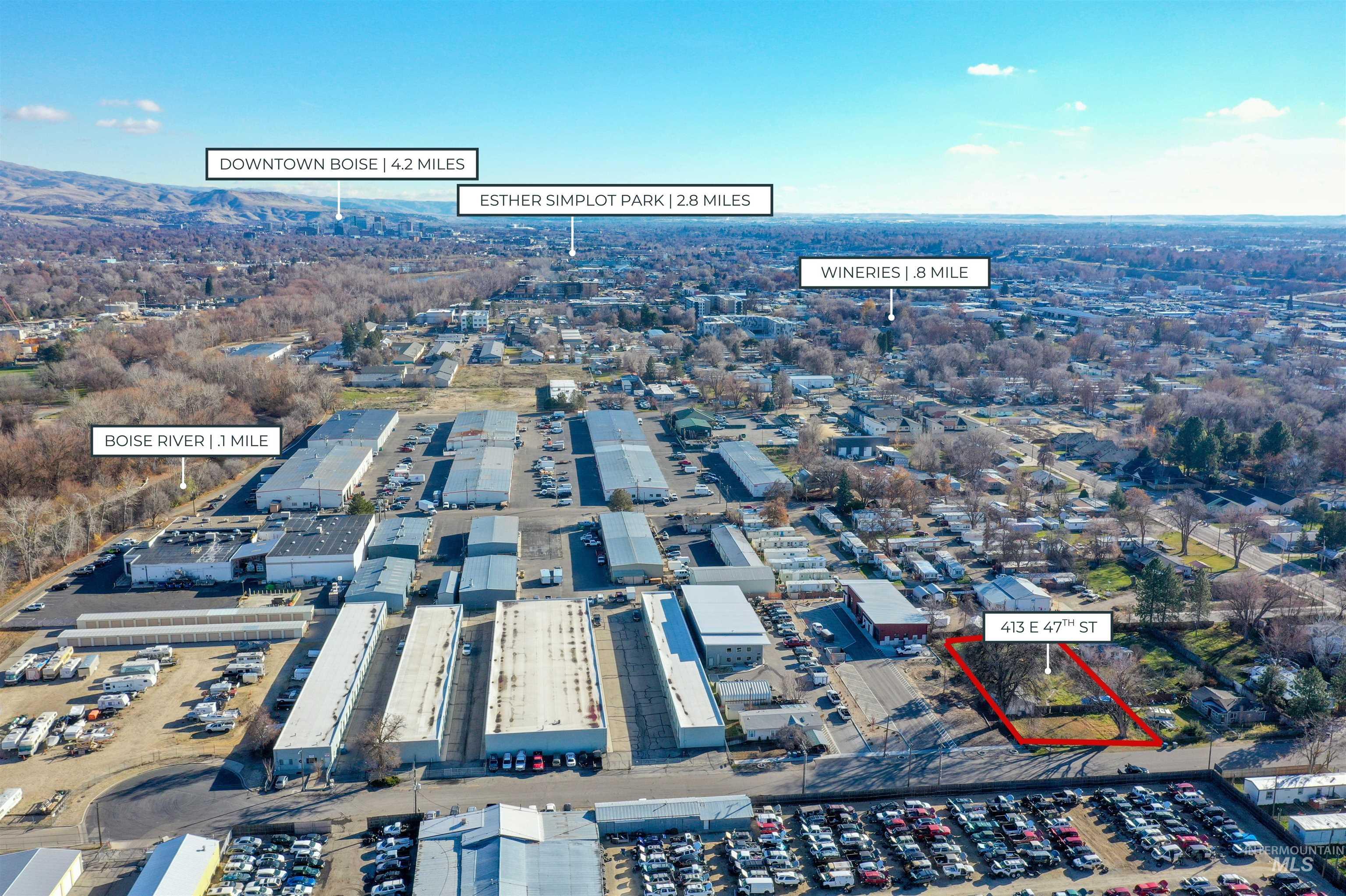 413 E 47Th St, Garden City, Idaho 83714, Land For Sale, Price $500,000,MLS 98969374