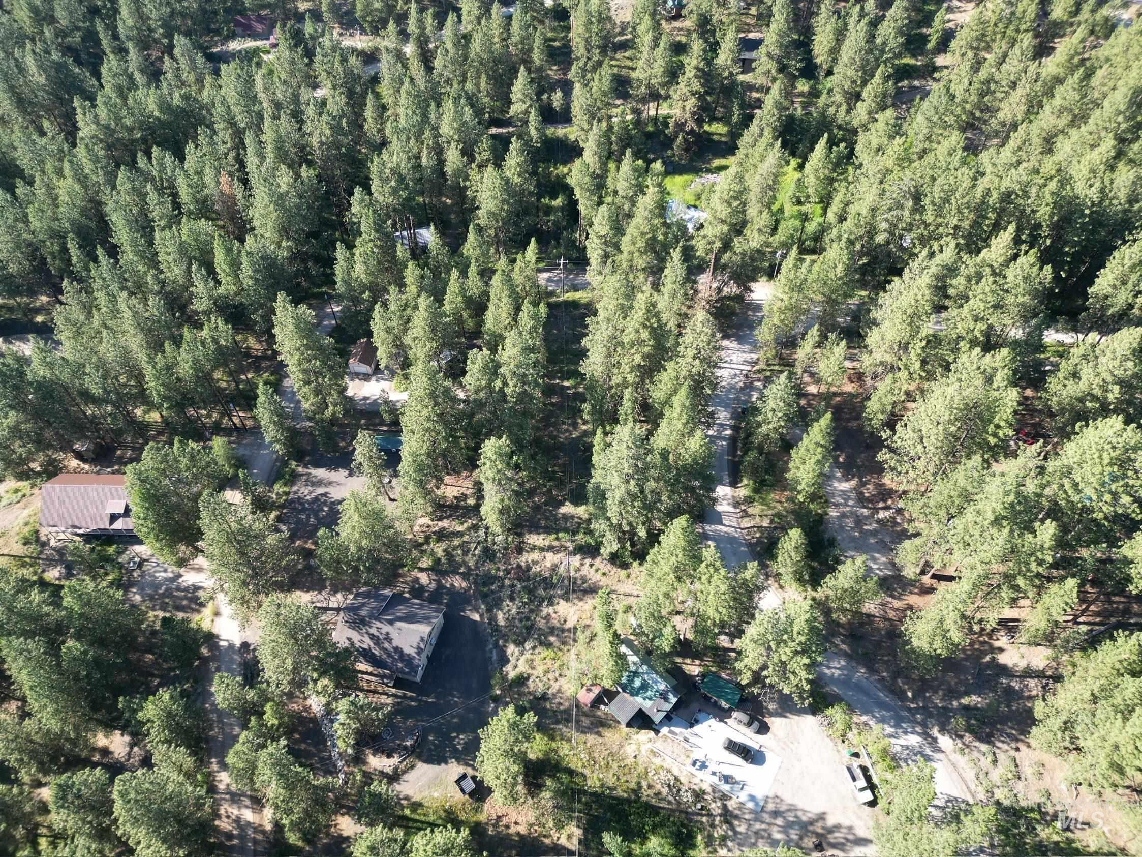 Aerial overview of property's location