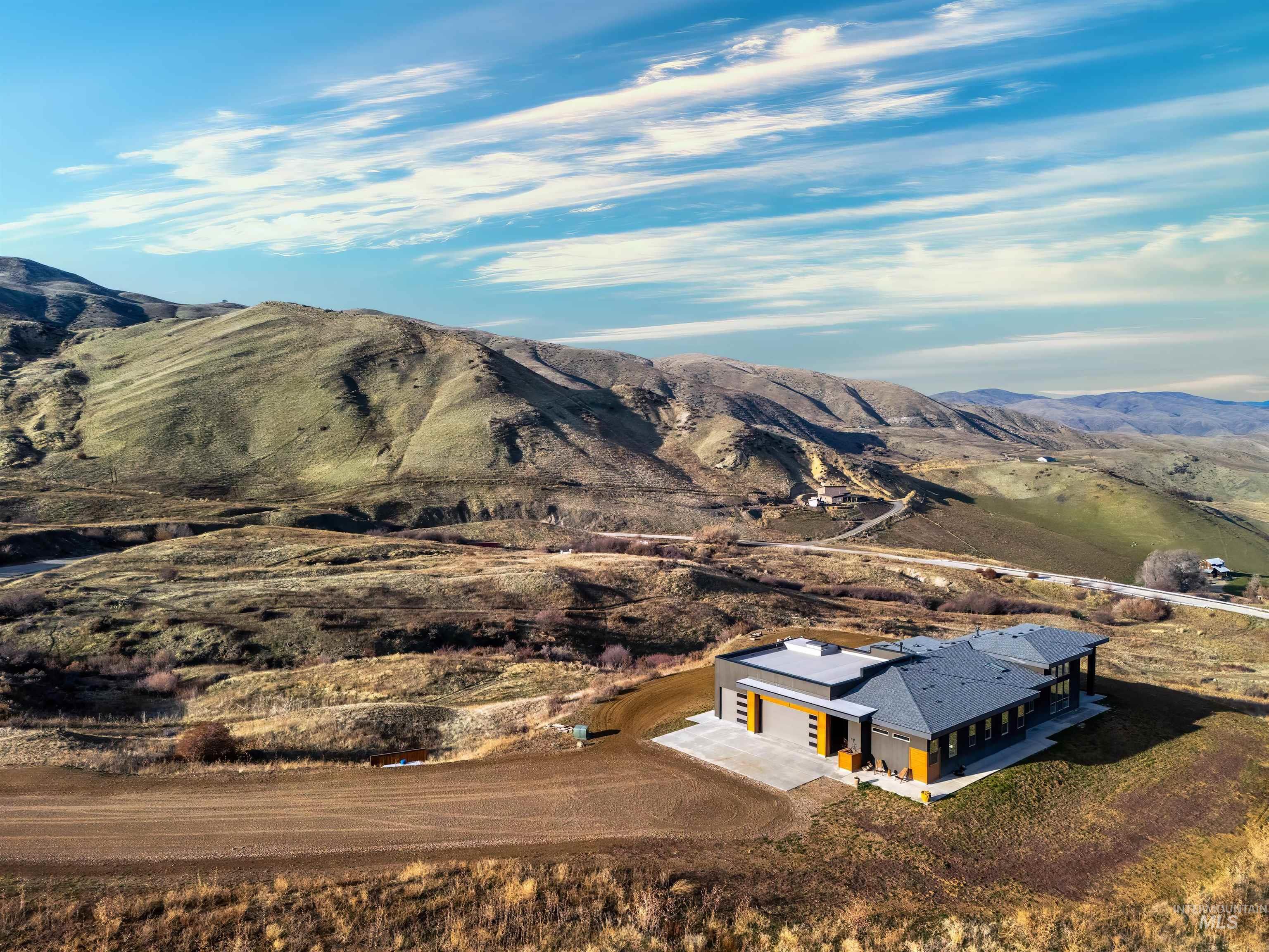 View of mountain background