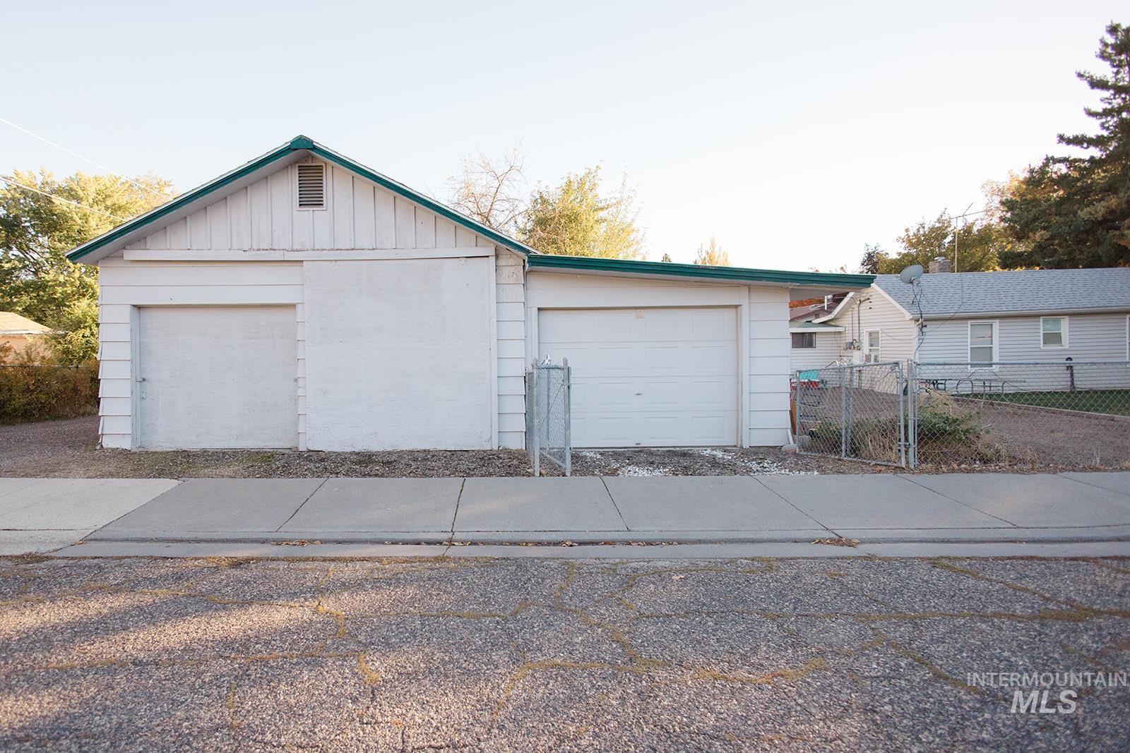 This is a detached garage