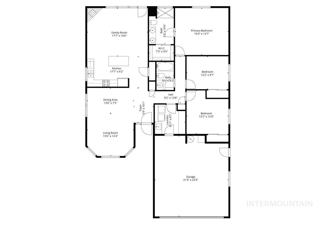 2507 N Valmet Ave, Meridian, Idaho 83646, 3 Bedrooms, 2 Bathrooms, Residential For Sale, Price $429,000,MLS 98969455