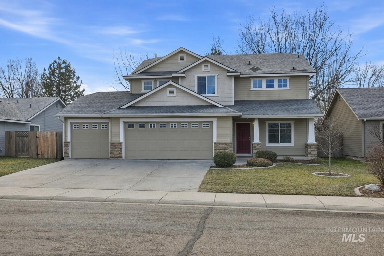 169 E Carver Dr, Meridian, Idaho 83642, 4 Bedrooms, 2.5 Bathrooms, Residential For Sale, Price $499,000, 98969457