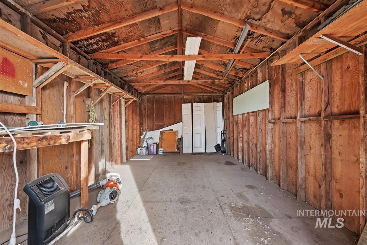 View of storage area