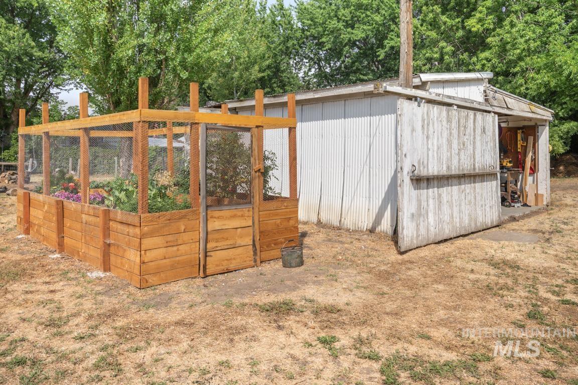 View of outdoor structure