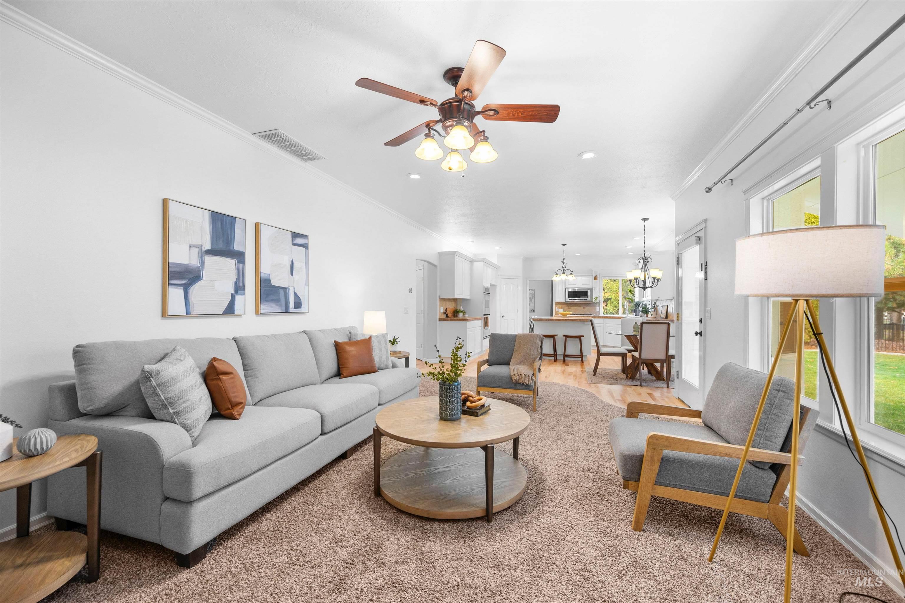 1640 S Lakemoor Way, Eagle, Idaho 83616-6360, 4 Bedrooms, 3.5 Bathrooms, Residential For Sale, Price $850,000,MLS 98969509