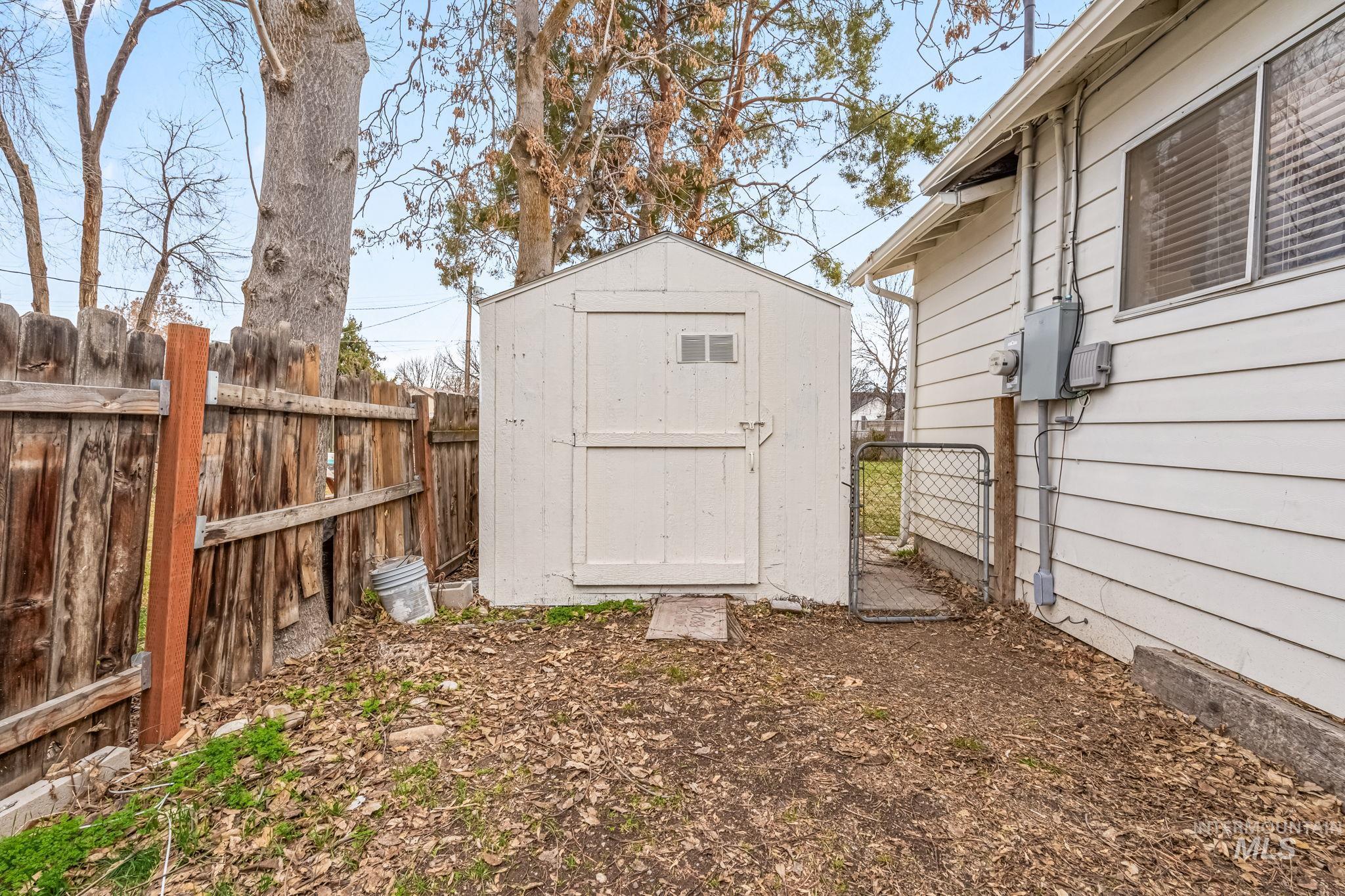 View of shed