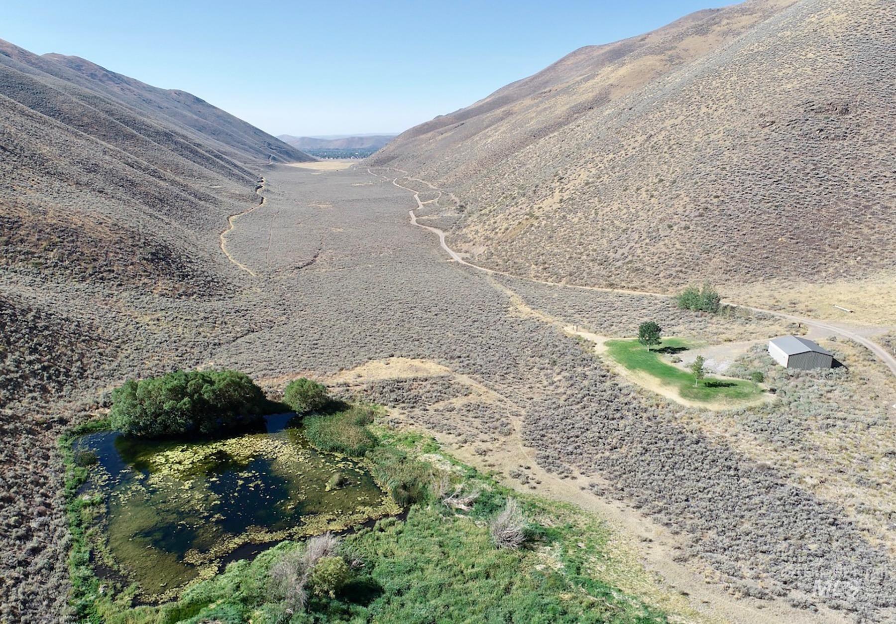 View of mountain background