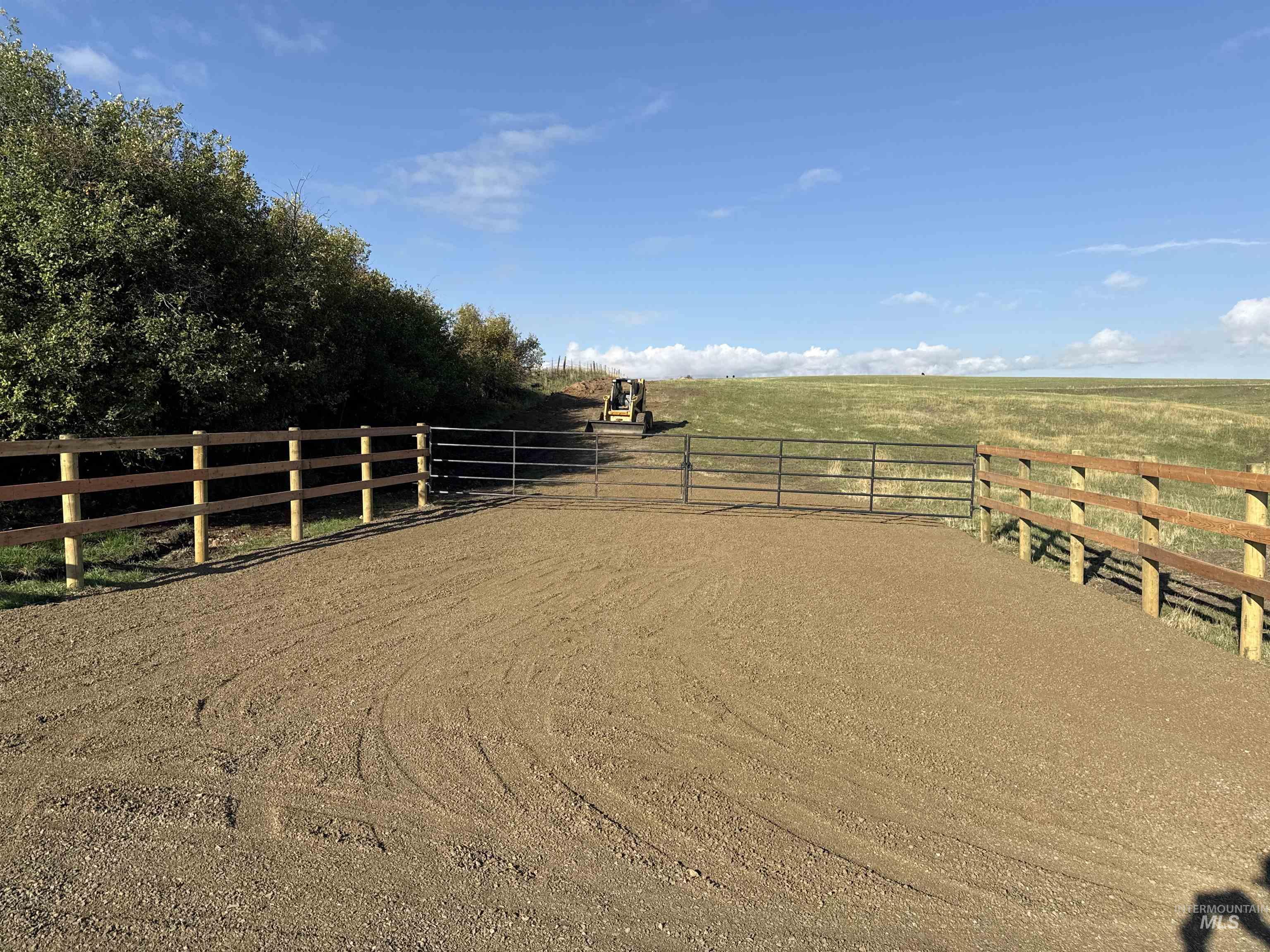 View of yard featuring a rural view