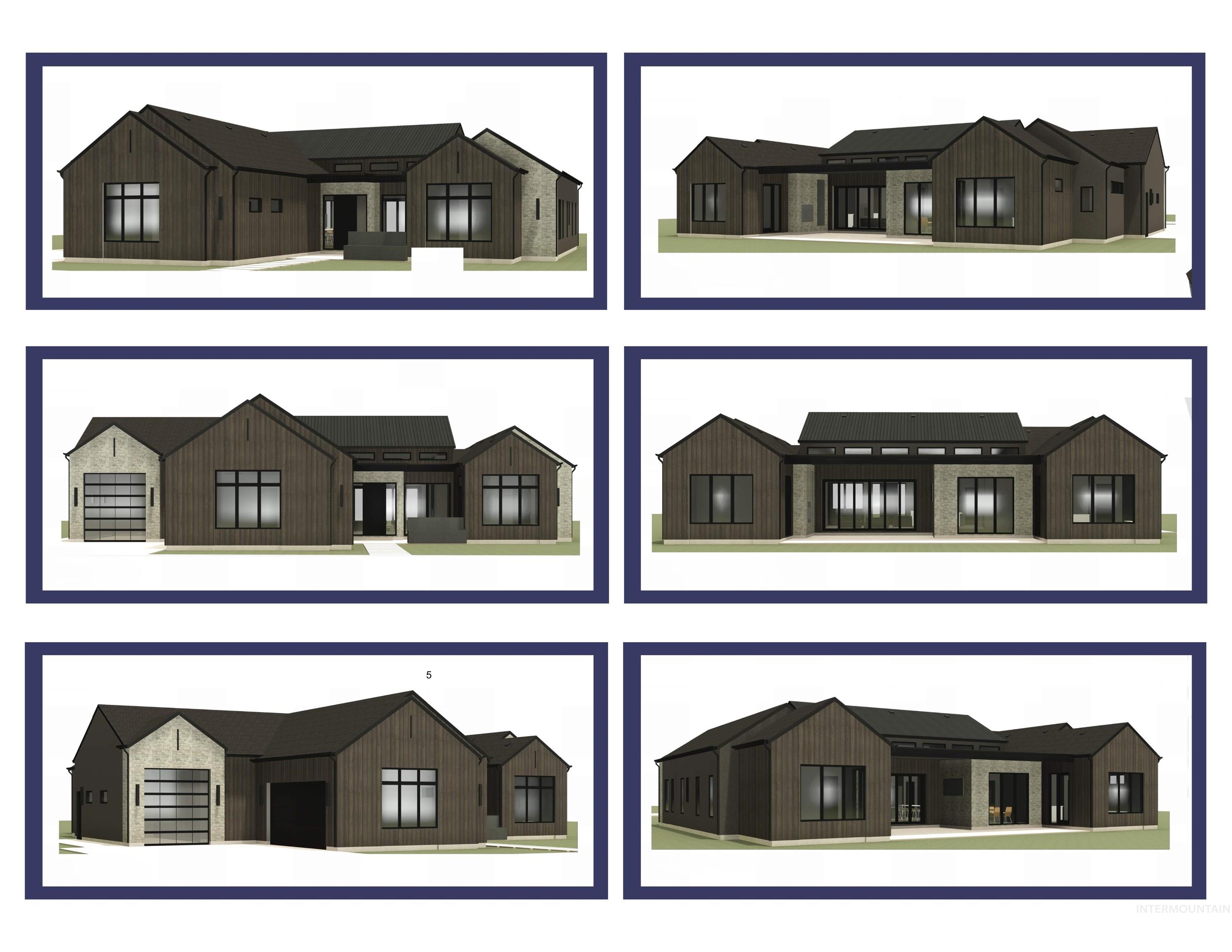 View of marketing collateral with multiple images