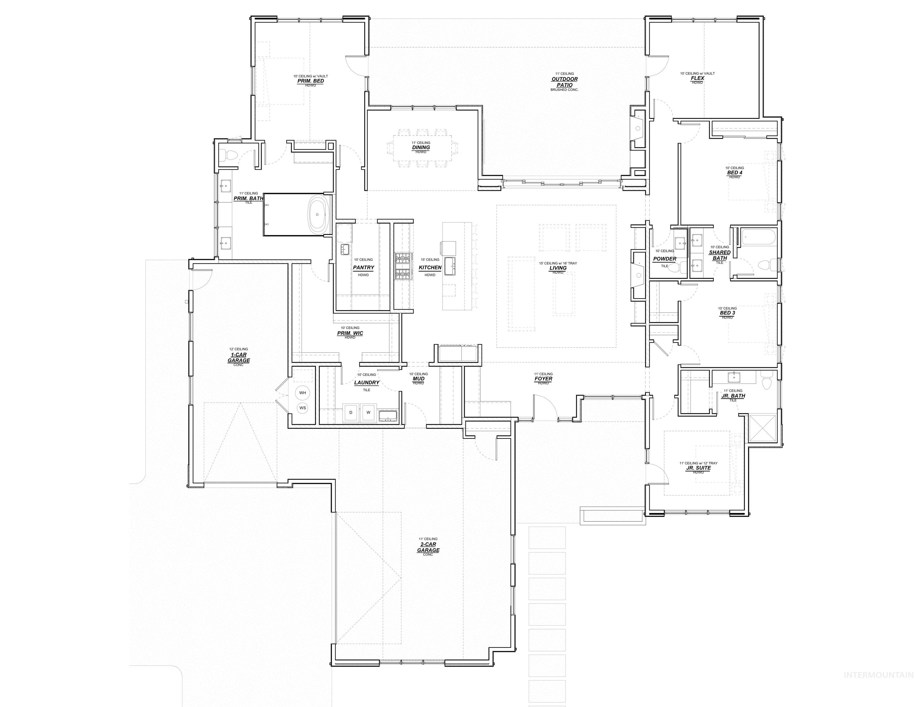 View of room layout