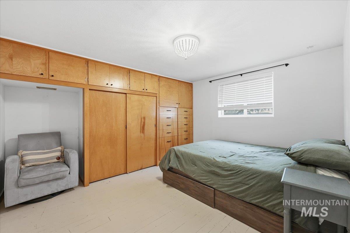 Bedroom featuring a closet