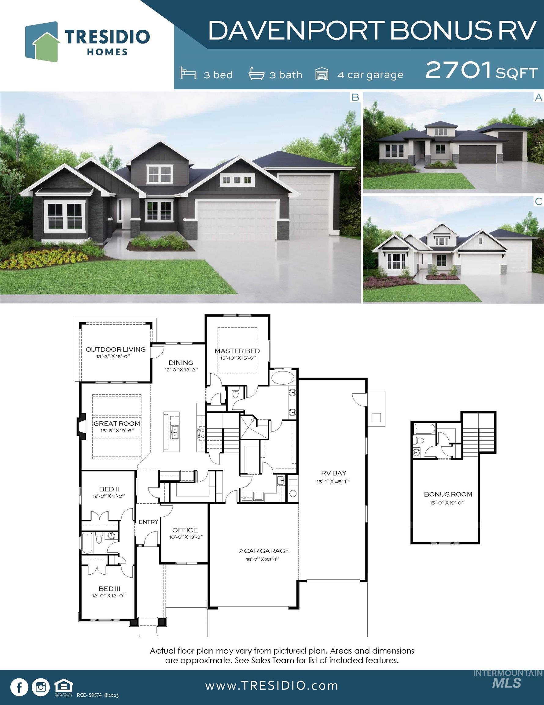 View of floor plan / room layout