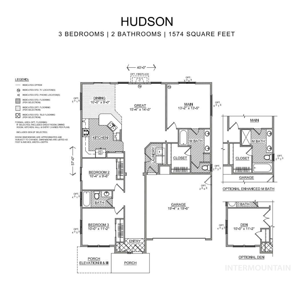 TBD E Misty Falls St., Kuna, Idaho 83634, 3 Bedrooms, 2 Bathrooms, Residential For Sale, Price $404,990, 98969686
