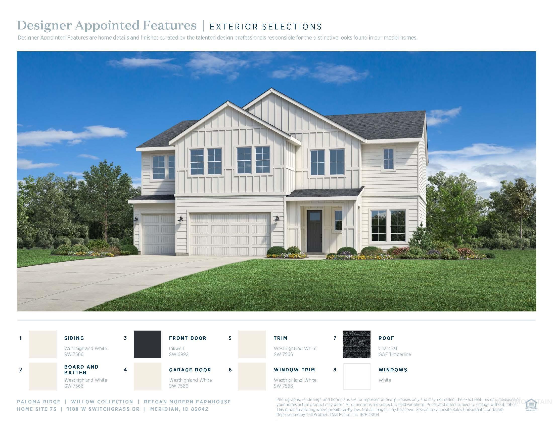 1188 W Switchgrass Dr, Meridian, Idaho 83642, 5 Bedrooms, 4.5 Bathrooms, Residential For Sale, Price $799,000,MLS 98969721