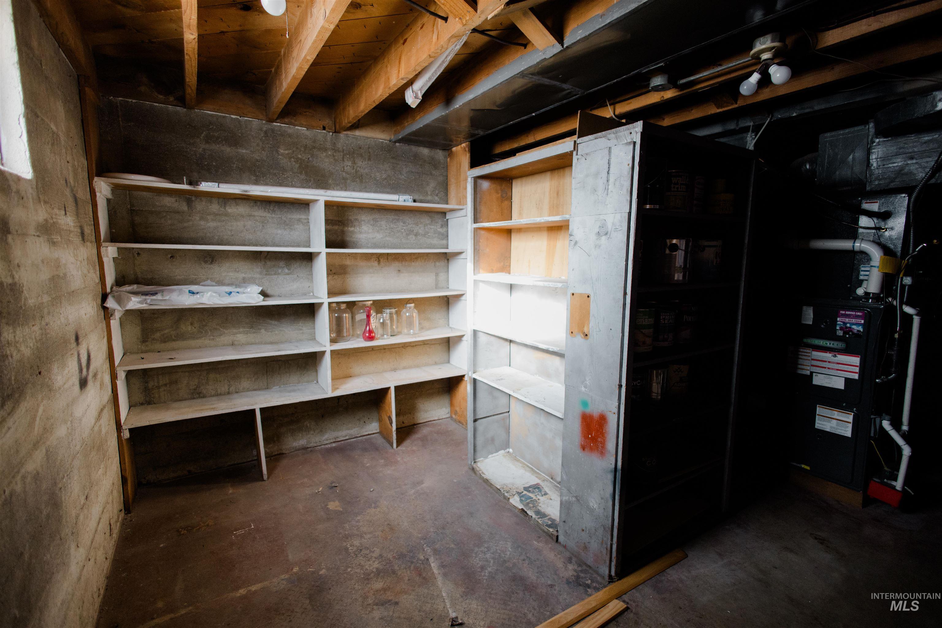 View of storage area