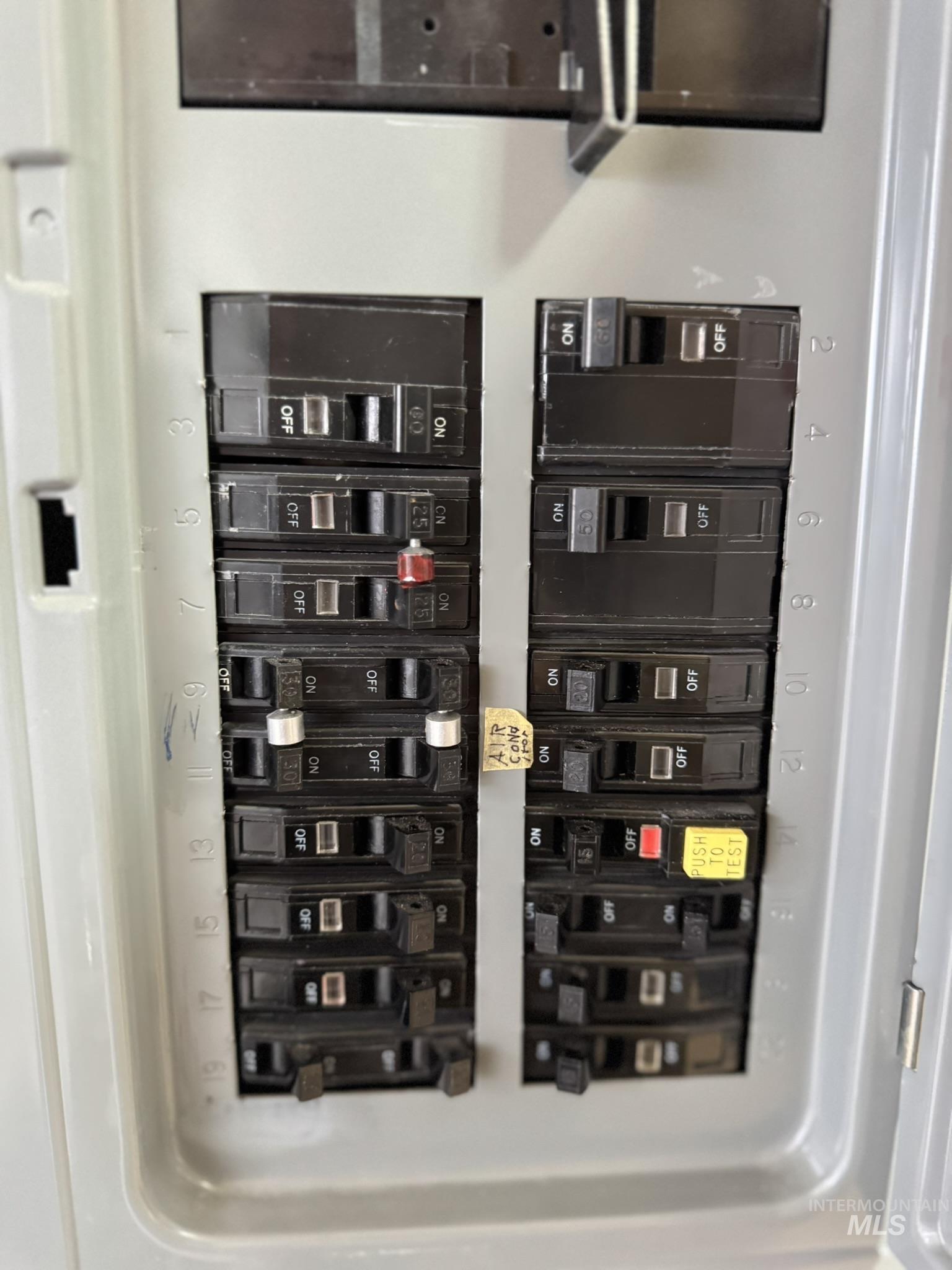 Utility room featuring electric panel