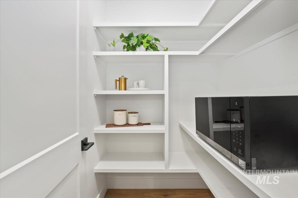 View of storage area