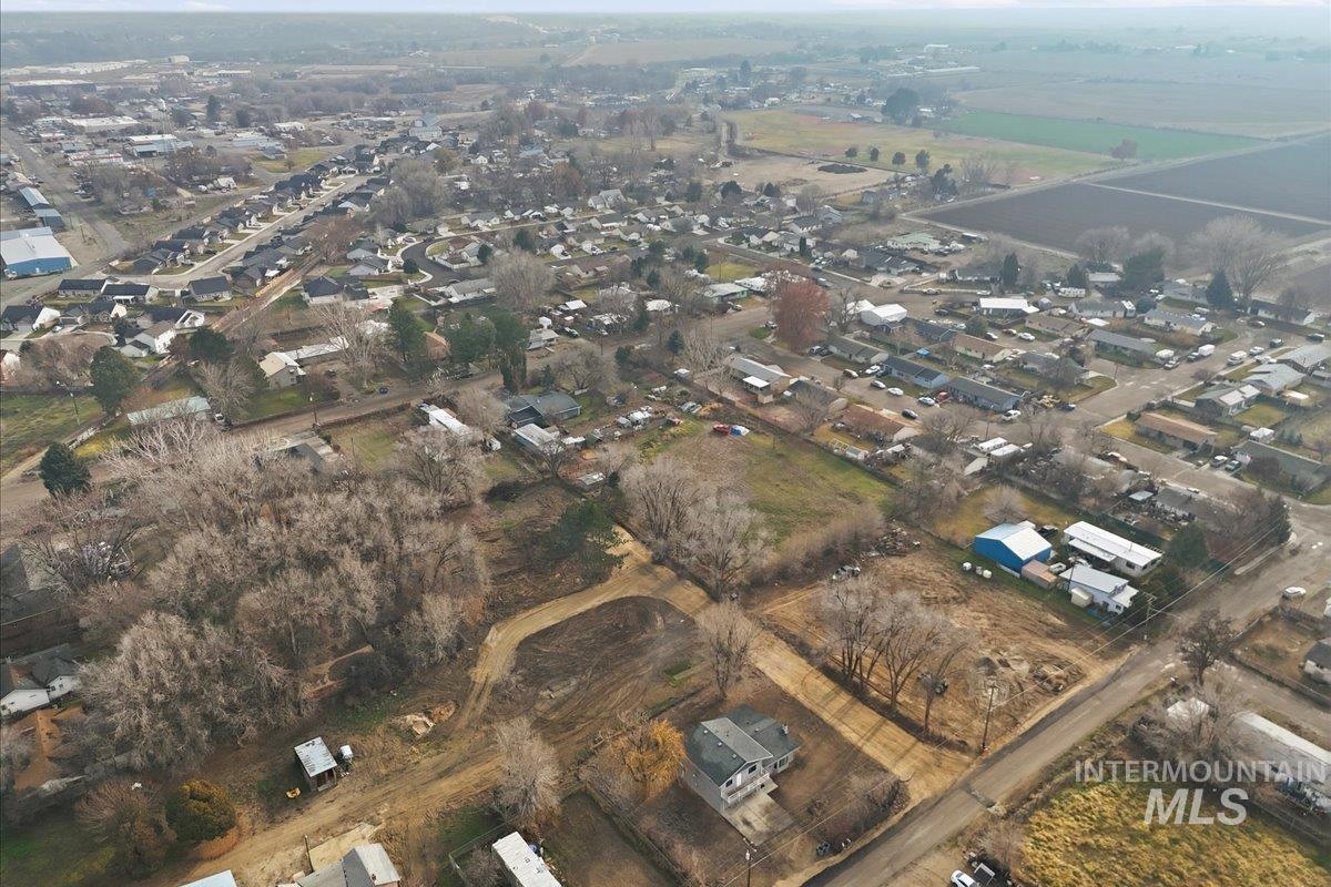 Aerial view of property's location