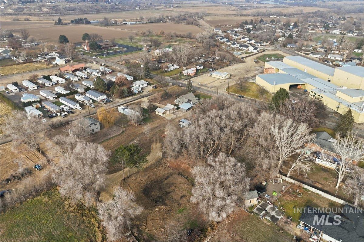Aerial overview of property's location