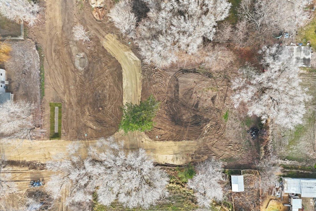 Aerial overview of property's location