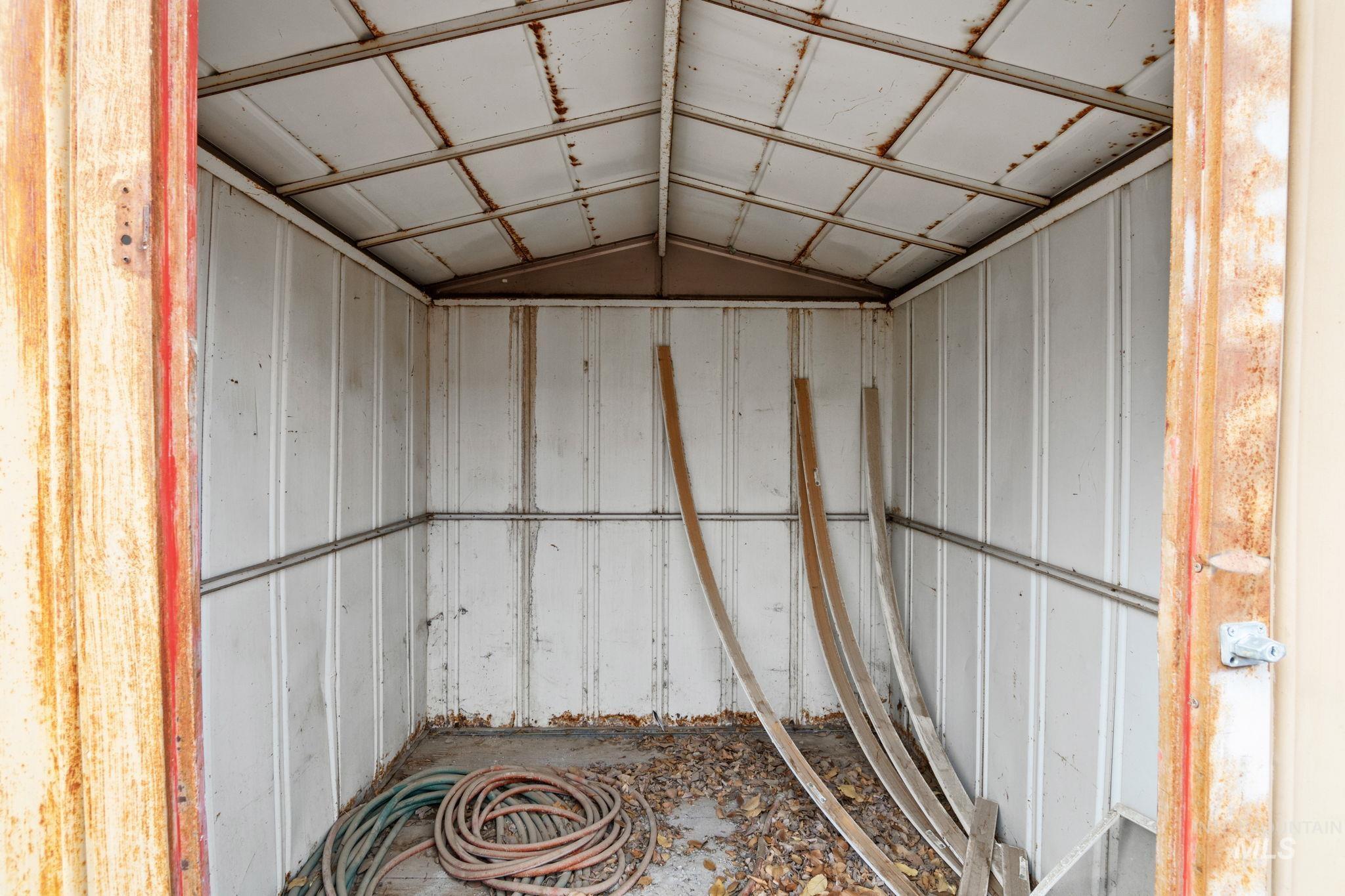 View of storage room