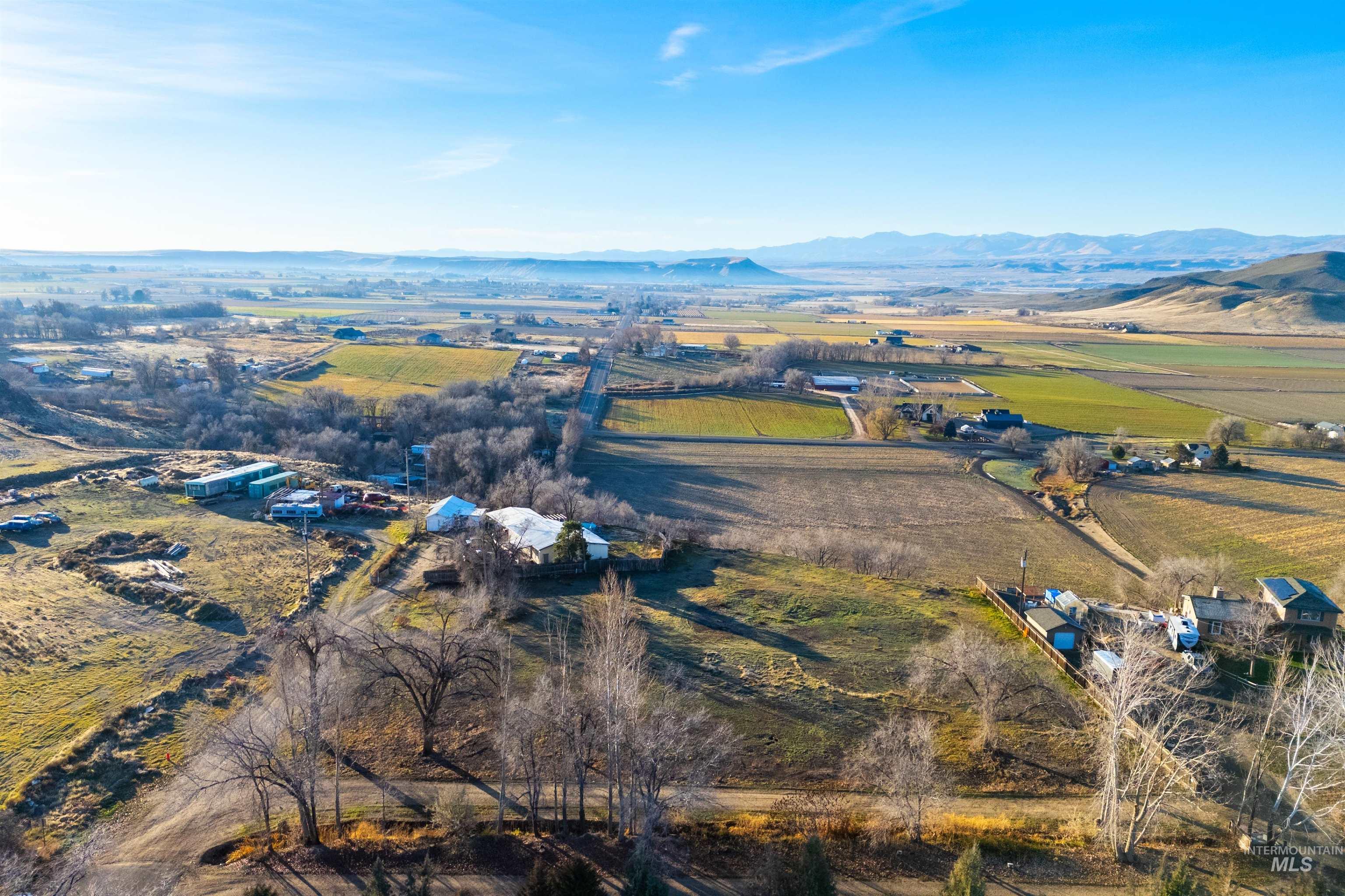 View of rural area featuring a mountain backdrop
